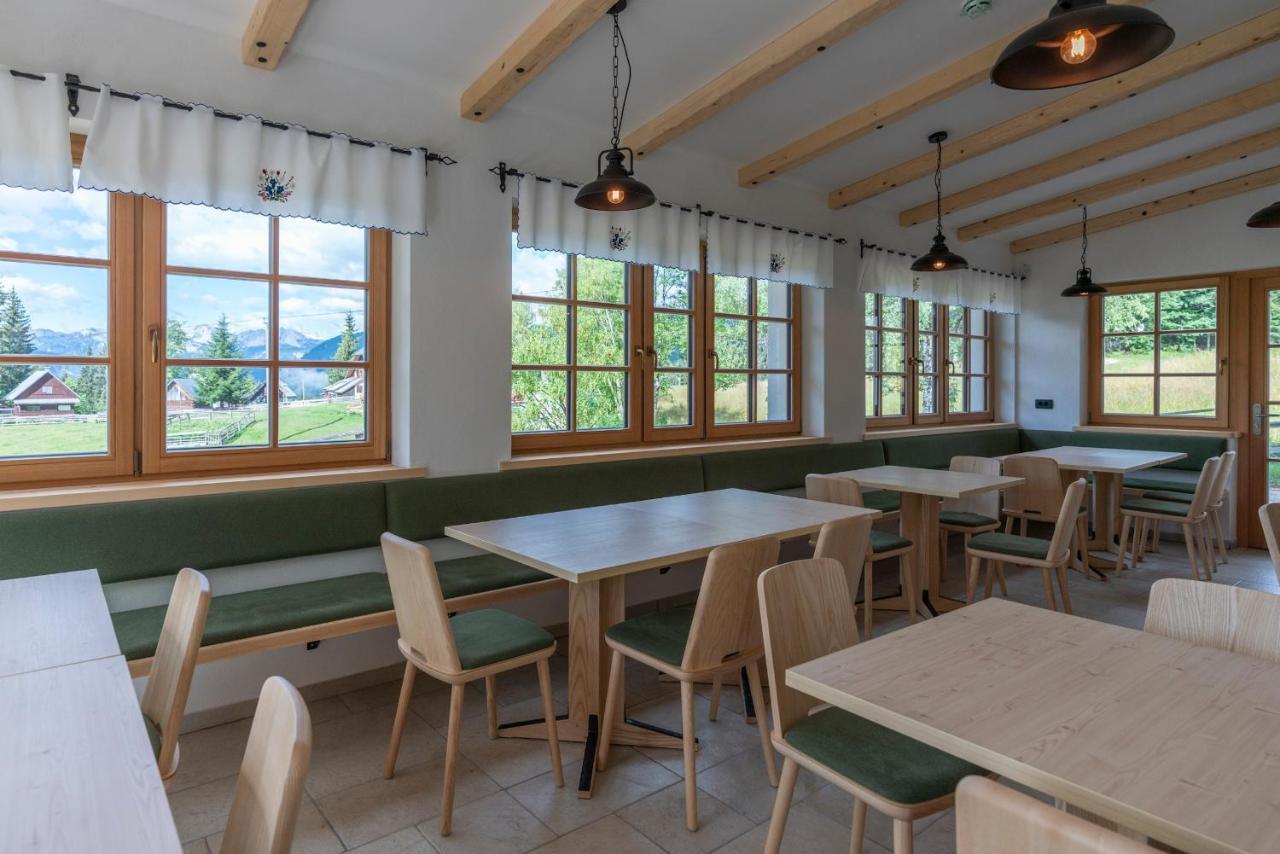 Planinska Koca Na Uskovnici Hotel Srednja Vas v Bohinju Kültér fotó