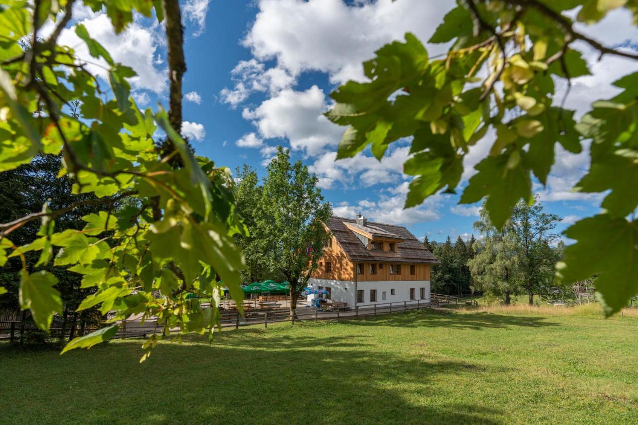 Planinska Koca Na Uskovnici Hotel Srednja Vas v Bohinju Kültér fotó