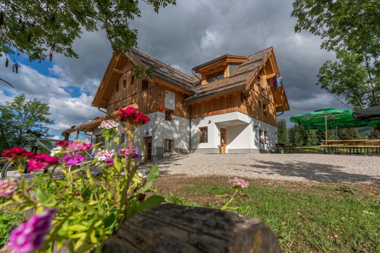 Planinska Koca Na Uskovnici Hotel Srednja Vas v Bohinju Kültér fotó