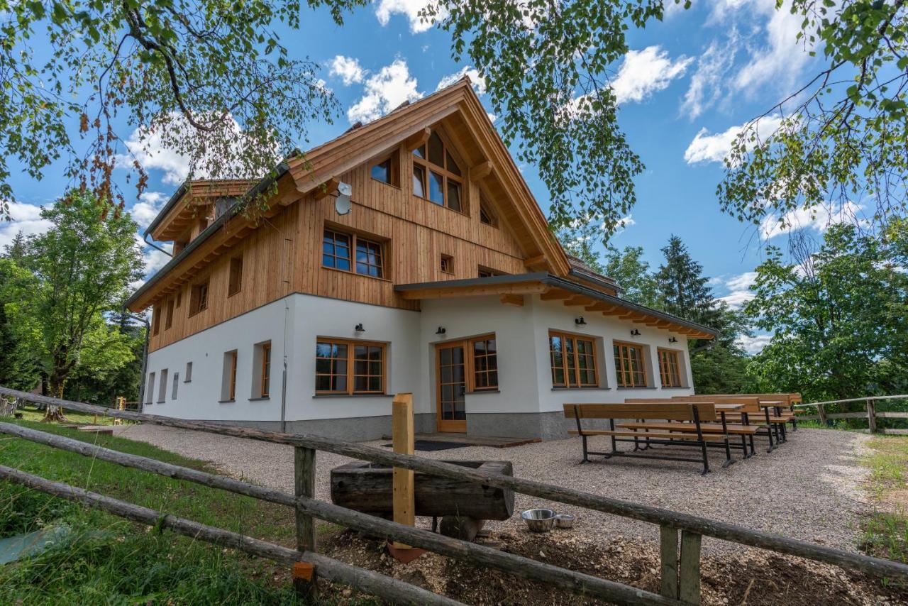 Planinska Koca Na Uskovnici Hotel Srednja Vas v Bohinju Kültér fotó