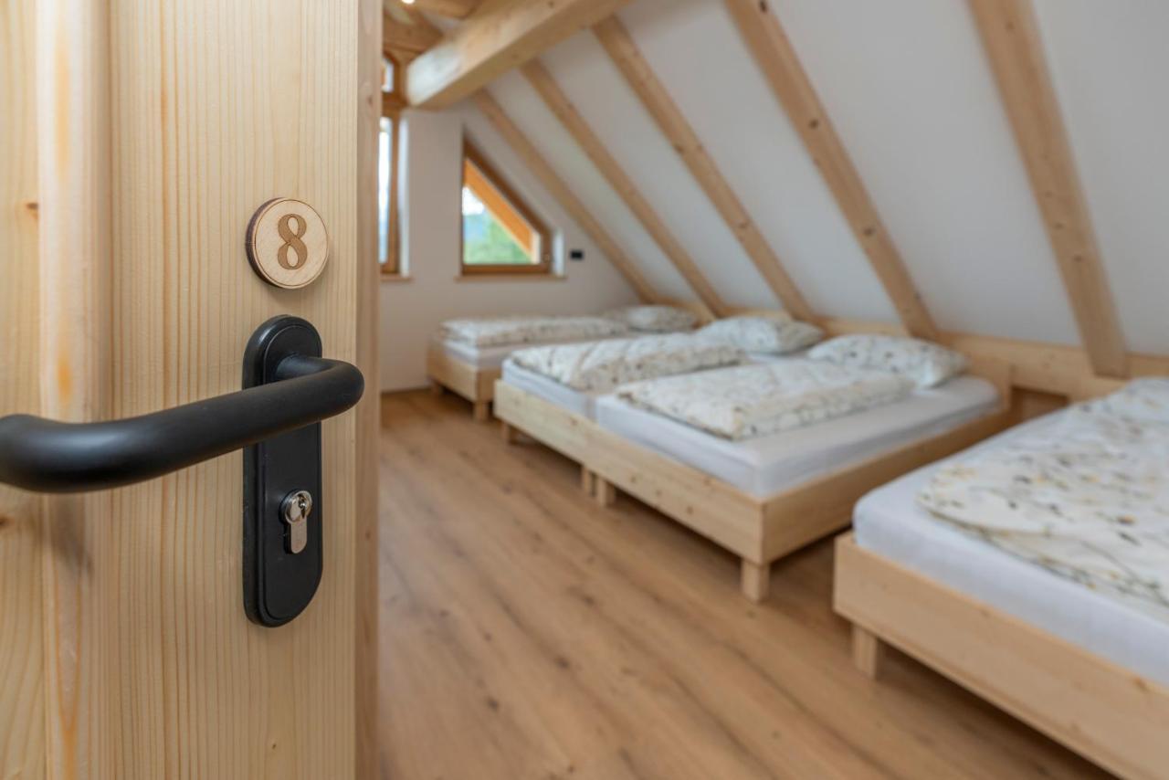 Planinska Koca Na Uskovnici Hotel Srednja Vas v Bohinju Kültér fotó
